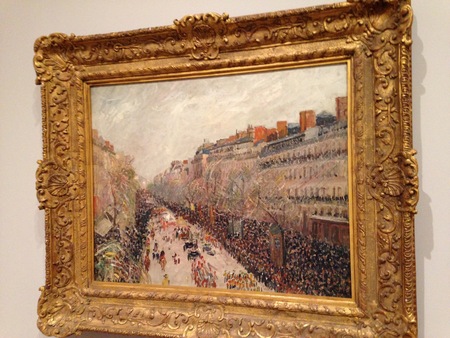 Pissarro in March, in memory of Richard Brettell